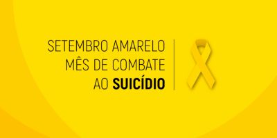 Centro de Atenção Psicossocial (Caps) Camaquã divulga folder sobre Setembro Amarelo