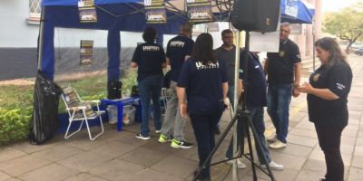 Protesto de policiais civis em Porto Alegre cobra definições do governo do Rio Grande do Sul