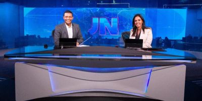 Cristina Ranzolin e Márcio Bonfim serão os apresentadores do Jornal Nacional desse sábado