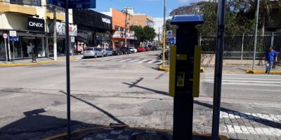 Estacionamento rotativo entra em fase de testes em Camaquã