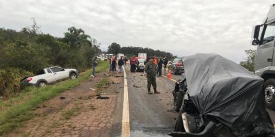 Acidente na BR-116 em Barra do Ribeiro resulta na morte de casal de Arambaré