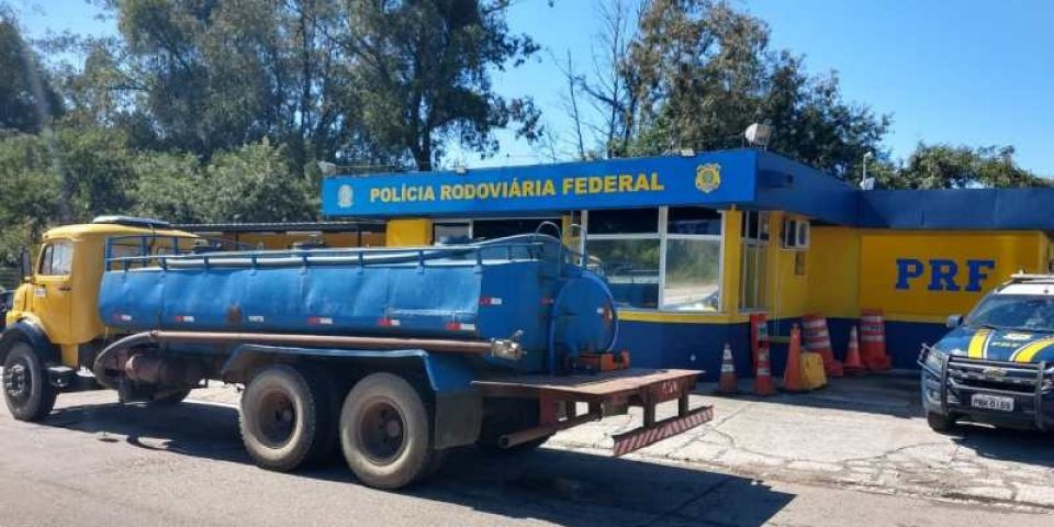 PRF flagra captação ilegal de água em São Lourenço do Sul