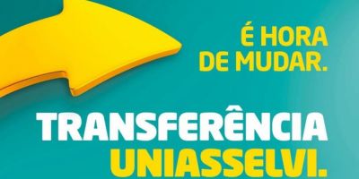 Transferência Uniasselvi: 50% de desconto até o final do curso