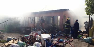 BLOG TV: incêndio atinge residência no bairro Jardim do Forte, em Camaquã