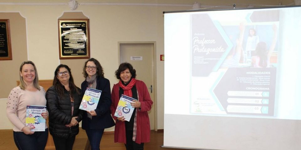 Secretaria de Educação define os vencedores do 1º Prêmio Professor Protagonista de Camaquã