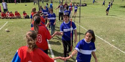 3ª etapa das Olimpíadas Escolares reúne centenas de estudantes em Camaquã