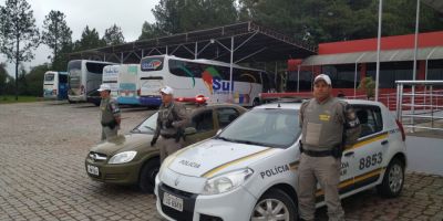 Brigada Militar reforça presença policial devido ao trânsito de torcedores em Cristal