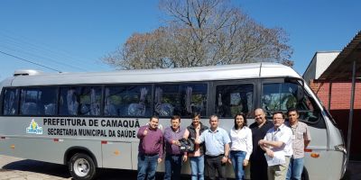 Secretaria da Saúde conta com novo ônibus em Camaquã