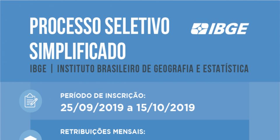 IBGE divulga vaga para processo seletivo do Censo Demográfico 2020, em Camaquã