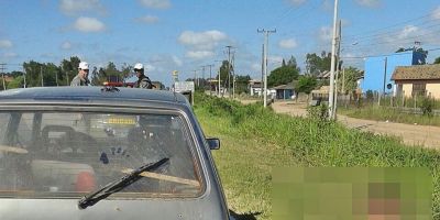 Brigada Militar efetua prisão em Camaquã por tráfico de entorpecentes. A droga estava sendo levada para Cristal