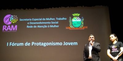 Rede de Atenção à Mulher realiza 1° Fórum de Protagonismo Jovem, em Camaquã