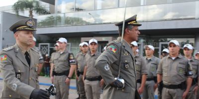 FOTOS E VÍDEOS: Brigada Militar realiza cerimônia de passagem de comando do 30º BPM