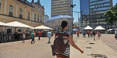 Rio Grande do Sul registra calor intenso de 36ºC neste sábado