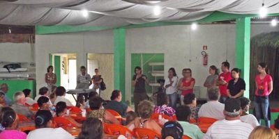 Grupos de diabéticos e hipertensos realizam atividade de final de ano em Cristal