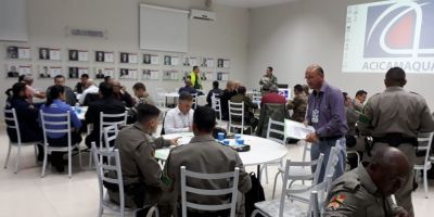 FOTOS E VÍDEO: Pelotão Ambiental de Camaquã promove nesta quarta 1º Seminário de Segurança Pública