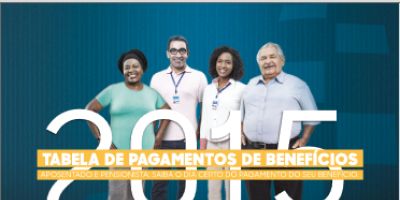 Previdência Social divulga programação de pagamento de benefícios para 2015