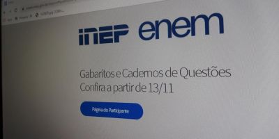 Inep divulgará gabaritos do Enem nesta quarta