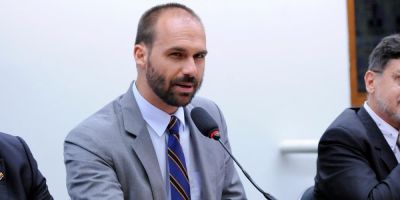 Após manifestação de Eduardo, GSI da Presidência nega apoio à ocupação da Embaixada venezuelana