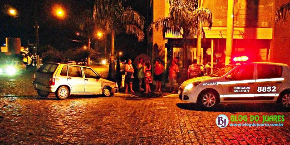 Camaquã - acidente de trânsito com danos materiais no bairro Olaria