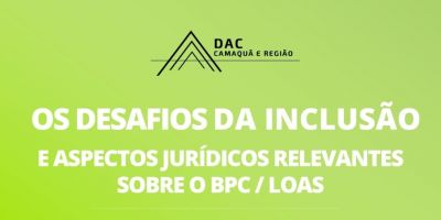 Ocorre hoje em Camaquã palestra beneficente sobre desafios da inclusão