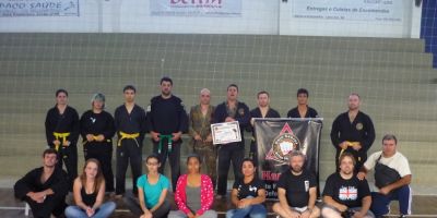 Hapkido realiza Exame de faixas e premia lutadores