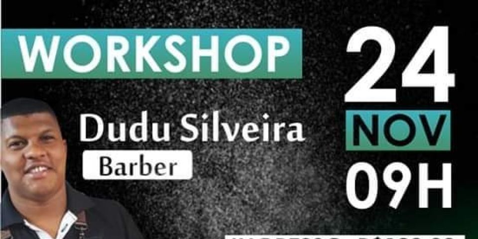 Workshop com Dudu Silveira Barber ocorre neste domingo (24), em Cristal