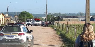 Motociclista fica ferido em acidente no bairro São Pedro, em Camaquã