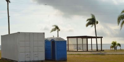 Prefeitura de São Lourenço do Sul inicia a instalação de banheiros públicos nas praias