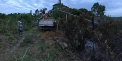 Incêndio deixa 26 mil pessoas sem luz na região