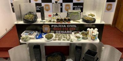 Laboratório de drogas equipado com sistema de estufa é encontrado em Porto Alegre