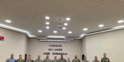 Brigada Militar presta homenagem a militares estaduais e colaboradores  da comunidade de Dom Feliciano