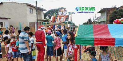 Realizado em Camaquã o Natal das Crianças no bairro Cônego Walter