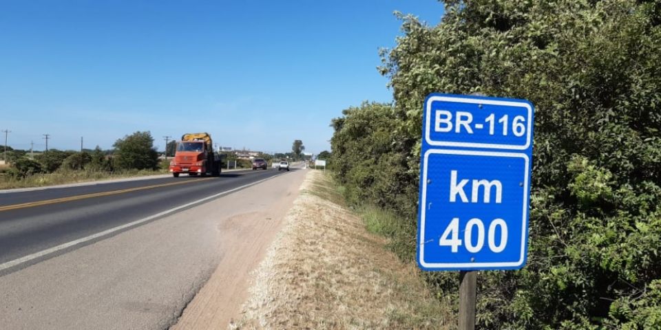 Média de 17,3 veículos passam por minuto na BR-116, em Camaquã, na manhã desta quinta (19)