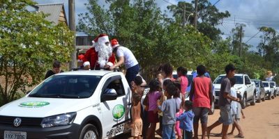 Neste domingo (22) ocorre a carreata do Papai Noel, em Camaquã