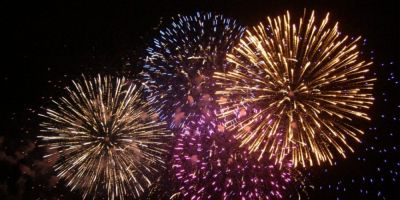 Você é a favor do uso de fogos de artifício em comemorações?