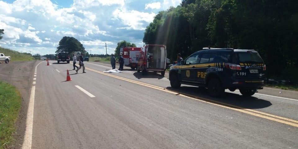 Homem de 24 anos morre após colisão na BR-116, em Vacaria