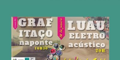 Grafitaço e Luau Eletroacústico ocorre no Balneário de Cristal