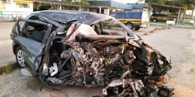 Acidente entre caminhão e carro com família de uruguaios deixa um morto e quatro feridos em Turuçu