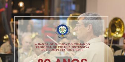 Banda do CRPO-Sul completa hoje 89 anos