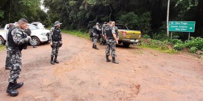 Após confronto, BM busca criminosos em Flores da Cunha