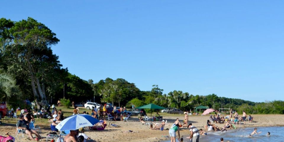 Com exceção do Pontal, todas as outras praias de Tapes têm condições de banho, segundo a Prefeitura