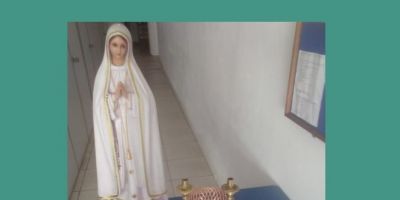 Adolescente é apreendido após furtar estátua de Nossa Senhora de Fátima em Pedro Osório