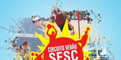 Etapa Municipal em Arambaré do Circuito Verão Sesc de Esportes