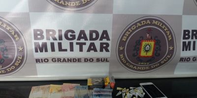 Brigada Militar prende casal por tráfico de entorpecentes em Rio Grande