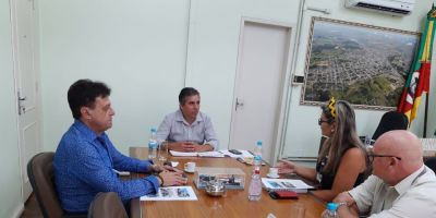 Executivo Municipal de Camaquã recebe visita de representantes do Sistema Fiergs