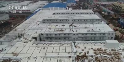 Em dez dias, China termina construção de hospital com mil leitos