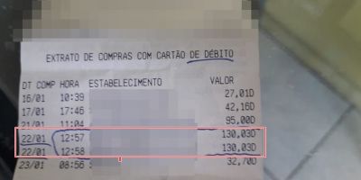 Duas semanas depois de ter pagamento duplicado em posto de combustíveis, camaquense ainda não foi ressarcido