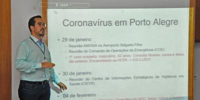 Reunião apresenta Plano de Contingência para coronavírus em Porto Alegre