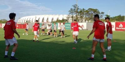 Inter fecha parte do treino e encerra preparação para duelo contra o Novo Hamburgo