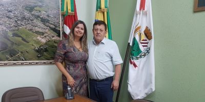 Presidente da Acic visita prefeito de Camaquã